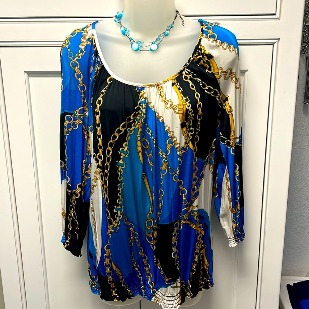 Cache Gorgeous “Chain” Top